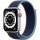 Смарт-часы Apple Watch SE GPS + Cellular 44mm Silver Aluminum Case w. Deep Navy Sport L. (MYEN2)  Фото №0