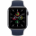 Смарт-часы Apple Watch SE GPS 44mm Space Gray Aluminum Case w. Deep Navy Sport B. (MYE32)