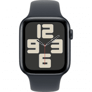 Смарт-часы Apple Watch SE GPS 44mm Space Gray Aluminum Case w. Black Sport B. (MYDT2) 