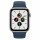 Смарт-часы Apple Watch SE GPS 44mm Silver Aluminum Case w. Abyss Blue S. Band (MKQ43)