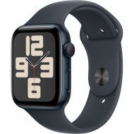 Смарт-годинник Apple Watch SE 2 GPS 44mm Midnight Aluminium Case w. Midnight Sport Band - S/M (MXEJ3)