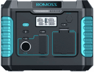 Зарядная станция Romoss RS500 Black Blue (RS500-2B2-G153H) 