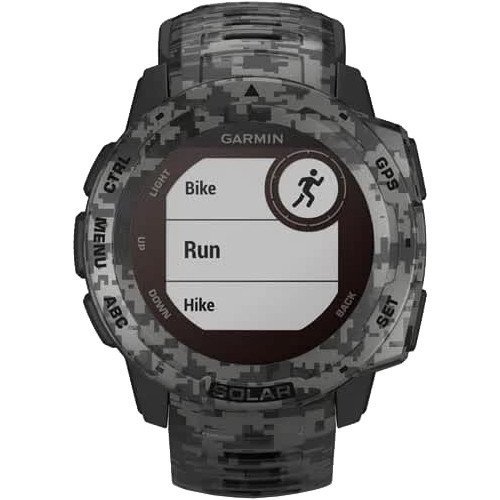 Смарт-часы Garmin Instinct Solar Graphite Camo (010-02293-05/010-02293-15)  Фото №2