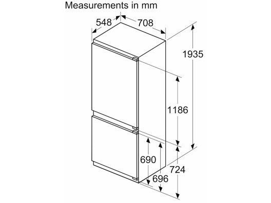 Холодильник з морозильною камерою Bosch KBN96VFE0  Фото №6