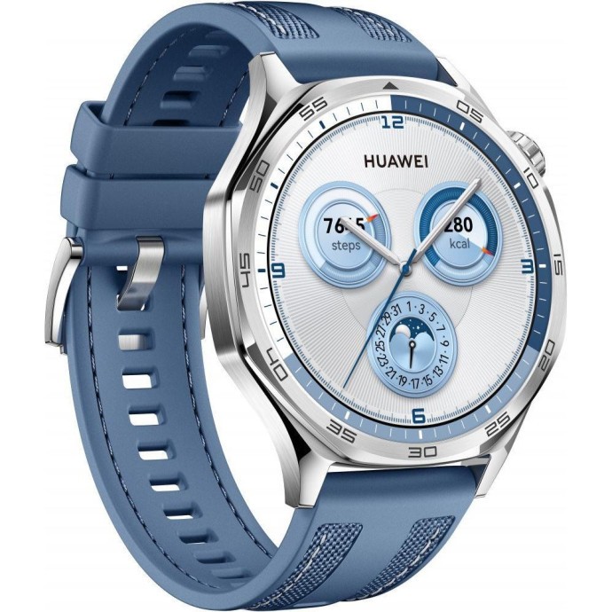 Смарт-часы HUAWEI Watch GT 5 46 mm Blue (55020DKH)  Фото №1