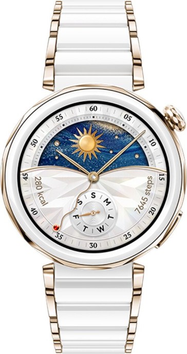 Смарт-годинник HUAWEI Watch GT 5 Pro 42 mm White/Gold (55020DRC)