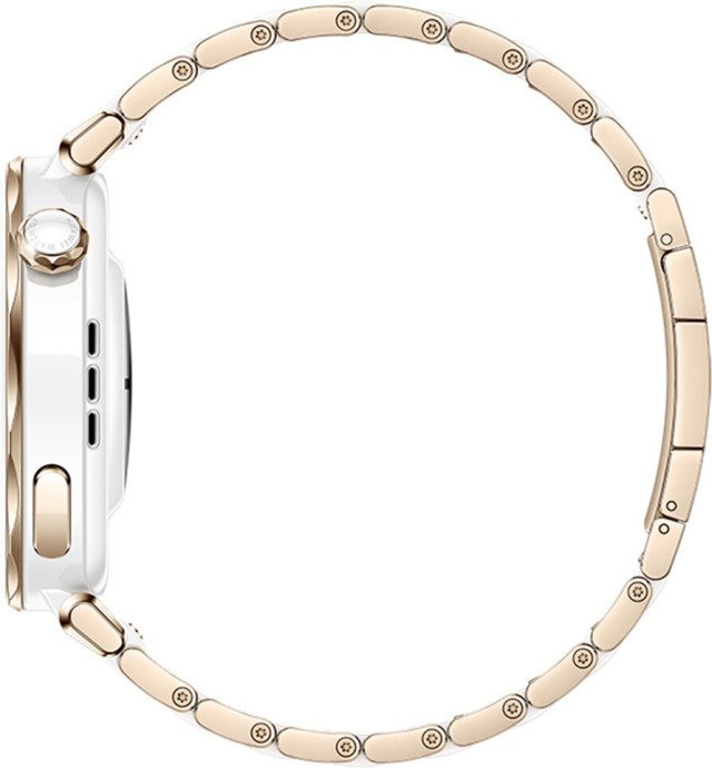 Смарт-годинник HUAWEI Watch GT 5 Pro 42 mm White/Gold (55020DRC)  Фото №3