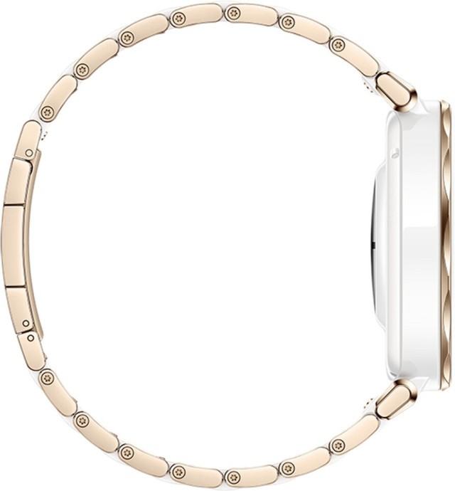 Смарт-годинник HUAWEI Watch GT 5 Pro 42 mm White/Gold (55020DRC)  Фото №4