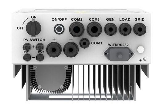 Гібридний сонячний інвертор (hybrid) Deye SUN-5K-SG01LP1-EU WiFi  Фото №2