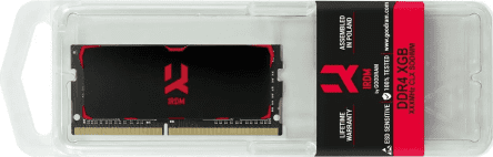 Пам&#039;ять для ноутбуків GOODRAM 16 GB SO-DIMM DDR4 3200MHz IRDM Black (IR-3200S464L16A/16G)