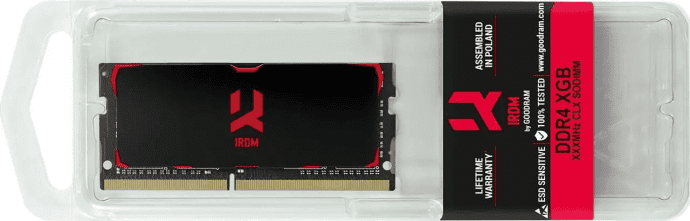 Пам&#039;ять для ноутбуків GOODRAM 16 GB SO-DIMM DDR4 3200MHz IRDM Black (IR-3200S464L16A/16G)