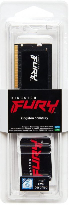 Память для ноутбуков Kingston FURY 32 GB SO-DIMM DDR5 4800 MHz FURY Impact (KF548S38IB-32)  Фото №2