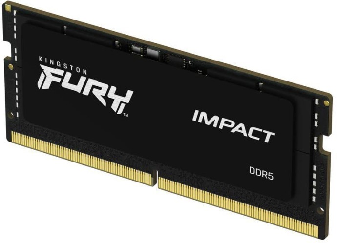 Пам&#039;ять для ноутбуків Kingston FURY 32 GB SO-DIMM DDR5 4800 MHz FURY Impact (KF548S38IB-32)  Фото №1