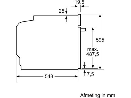 Духовка електрична Bosch HBA372BB0  Фото №4