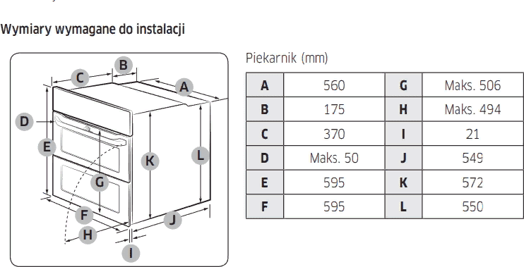 Духовка електрична DUAL COOK Samsung NV75N5641RS  Фото №6