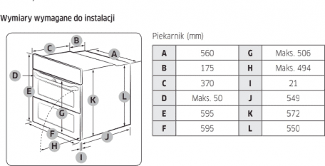 Духовка електрична DUAL COOK Samsung NV75N5641RS  Фото №6