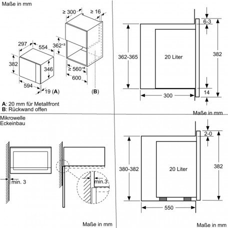 Мікрохвильовка Bosch BFL524MW0  Фото №2