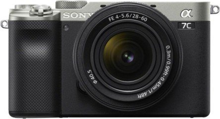 Бездзеркальний фотоапарат Sony Alpha a7C kit (28-60mm) Silver (ILCE7CLS)