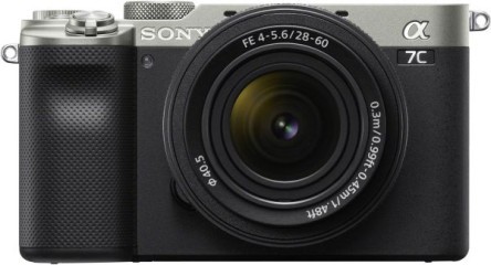 Беззеркальный фотоаппарат Sony Alpha a7C kit (28-60mm) Silver (ILCE7CLS)