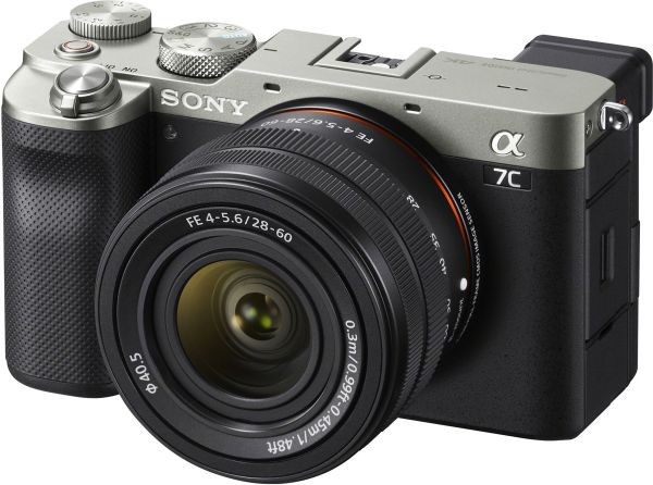 Беззеркальный фотоаппарат Sony Alpha a7C kit (28-60mm) Silver (ILCE7CLS)  Фото №1