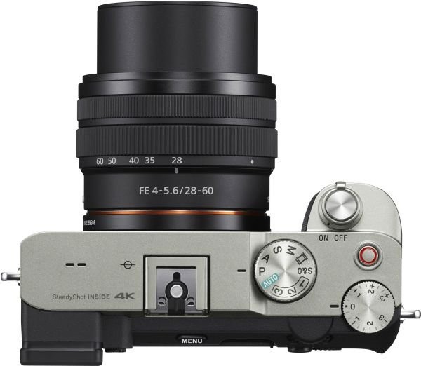 Беззеркальный фотоаппарат Sony Alpha a7C kit (28-60mm) Silver (ILCE7CLS)  Фото №3