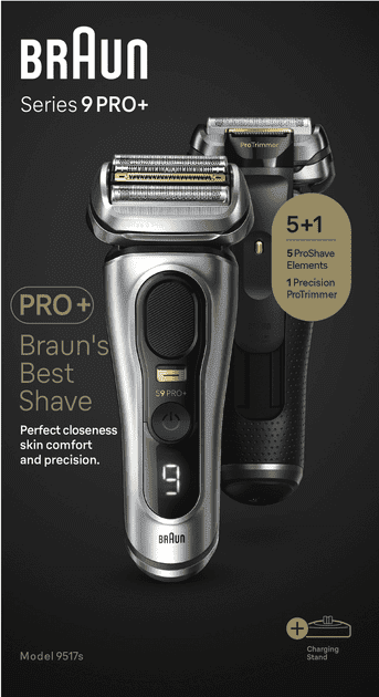 Электробритва мужская Braun Series 9 Pro+ 9517s  Фото №6
