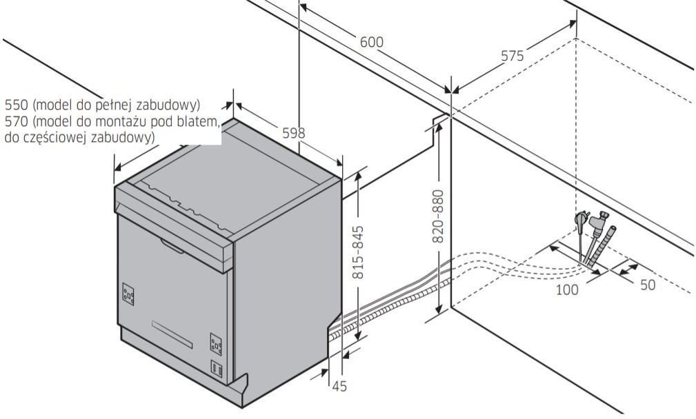 Посудомоечная машина Samsung DW60A8070BB  Фото №5