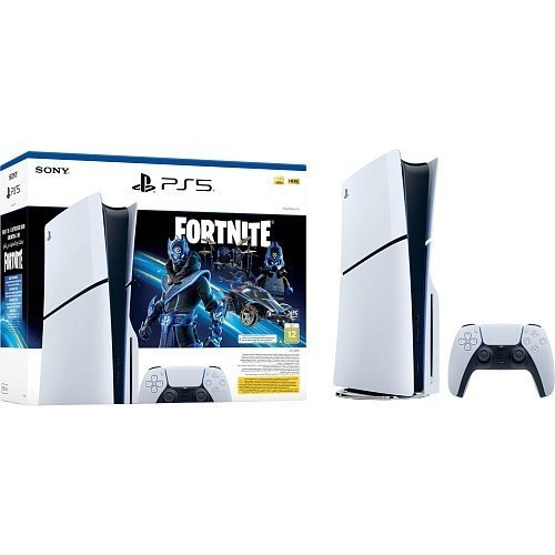 Стаціонарна ігрова приставка Sony PlayStation 5 Slim 1TB Fortnite Cobalt Star Bundle (1000045165)