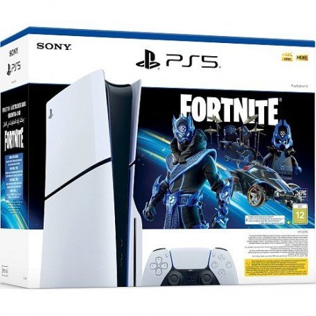 Стаціонарна ігрова приставка Sony PlayStation 5 Slim 1TB Fortnite Cobalt Star Bundle (1000045165)  Фото №6