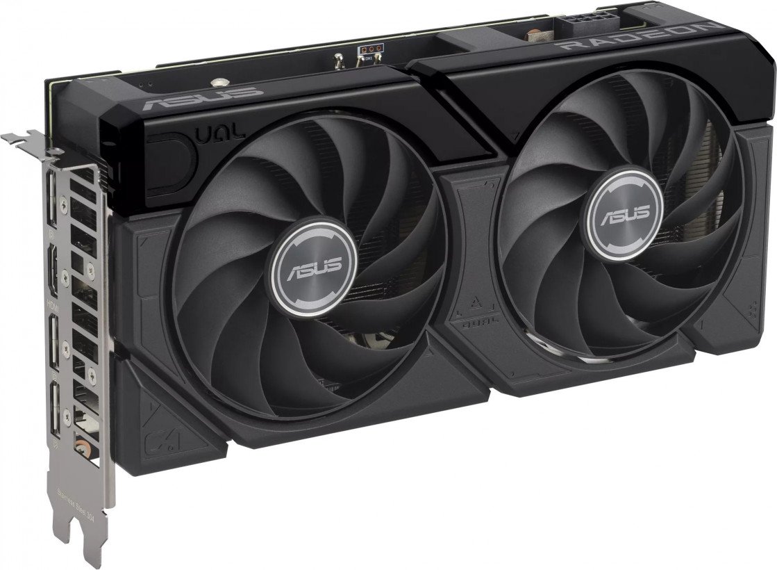 Відеокарта ASUS DUAL-RX7600XT-O16G  Фото №2