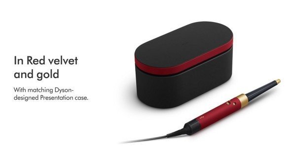 Мультистайлер Dyson Airwrap i.d. multi-styler and driver Curly+Coily Red Velvet/Gold (596928-01)  Фото №6