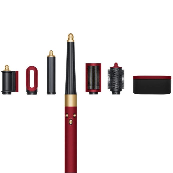 Мультистайлер Dyson Airwrap i.d. HS08 Multi-Styler and Dryer Straight to Wavy - Red Velvet/Gold (596926-01)  Фото №0