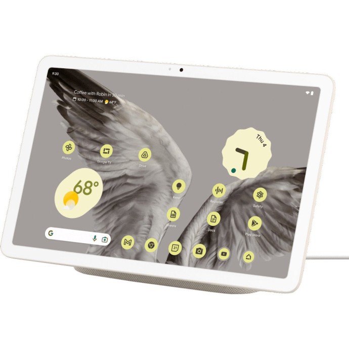 Планшет Google Pixel Tablet 128GB Porcelain (Global EU) (without a docking station)  Фото №3