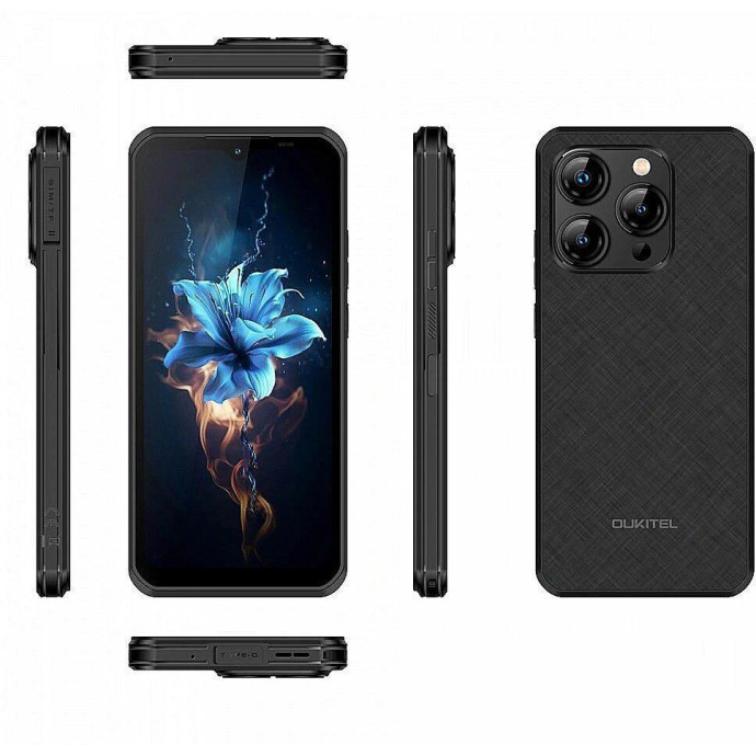 Смартфон Oukitel WP52 4/256GB Black (Global EU)  Фото №8