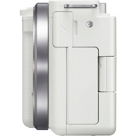 бездзеркальний фотоапарат Sony ZV-E10 body White (ILCZVE10W.CEC)  Фото №3