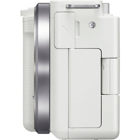 бездзеркальний фотоапарат Sony ZV-E10 body White (ILCZVE10W.CEC)  Фото №3