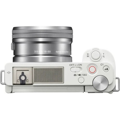 Бездзеркальний фотоапарат Sony ZV-E10 kit (16-50mm) White (ILCZVE10LW.CEC)  Фото №4