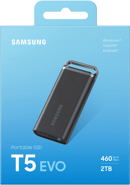 SSD накопичувач Samsung T5 EVO 8 TB (MU-PH8T0S)  Фото №11