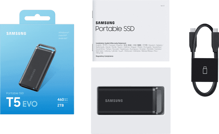 SSD накопичувач Samsung T5 EVO 8 TB (MU-PH8T0S)  Фото №12