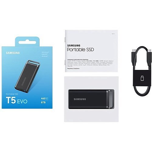 SSD накопичувач Samsung T5 EVO 8 TB (MU-PH8T0S)  Фото №19