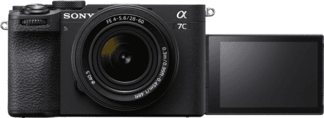 Беззеркальный фотоаппарат Sony Alpha A7C II kit (28-60mm) Black (ILCE7CM2LB)  Фото №2