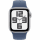 Смарт-годинник Apple Watch SE 2 GPS 44mm Silver Aluminium Case w. Denim Sport Band - M/L (MXER3)  Фото №0