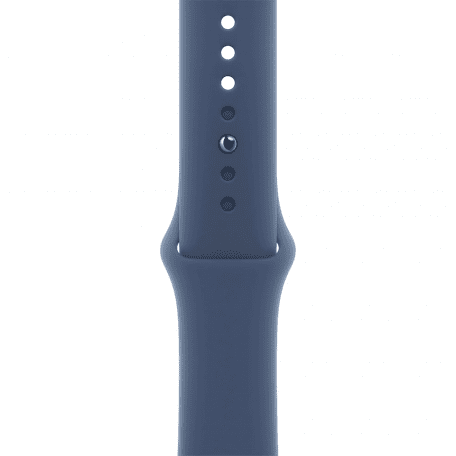 Смарт-годинник Apple Watch SE 2 GPS 44mm Silver Aluminium Case w. Denim Sport Band - M/L (MXER3)  Фото №1