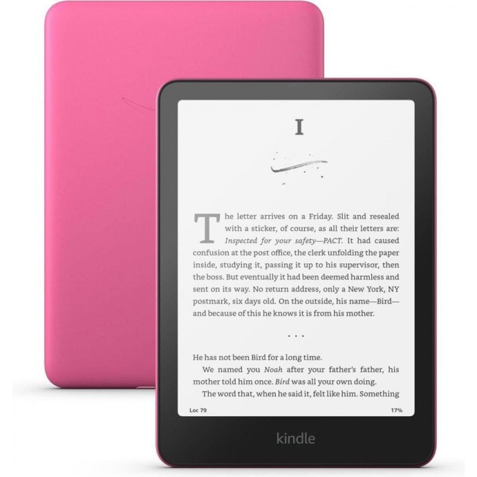 Электронная книга с подсветкой Amazon Kindle Paperwhite Signature Edition 12th Gen. 2024 32Gb Metallic Raspberry
