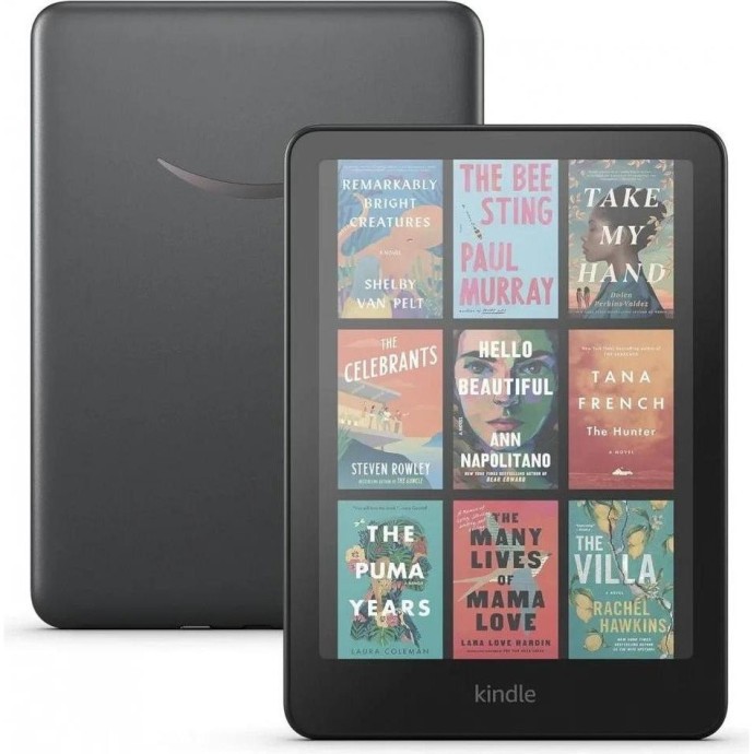 Электронная книга с подсветкой Amazon Kindle Colorsoft Signature Edition 1st Gen. 32 GB Metallic Black