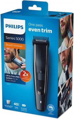 Триммер для бороды и усов Philips Beardtrimmer series 5000 BT5515/15  Фото №0