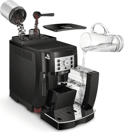 Кофемашина автоматическая Delonghi Magnifica S ECAM 11.112.B  Фото №4