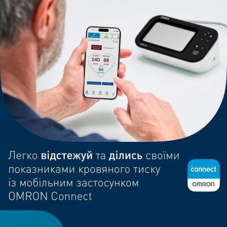 Тонометр Omron M7 Intelli Afib (HEM-7380T1-EBK)  Фото №4
