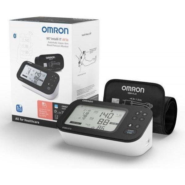 Тонометр Omron M7 Intelli Afib (HEM-7380T1-EBK)  Фото №1