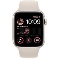 Смарт-годинник Apple Watch SE 2 GPS + Cellular 40mm Starlight Alu. Case w. Starlight Sport Band - S/M (MXFY3, MXGJ3)